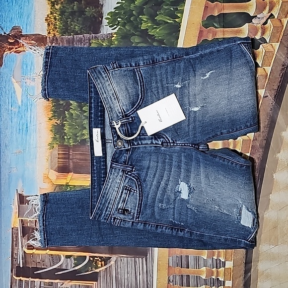Kancan Distressed‎ Skinny Jeans Size 5/26 - Picture 3 of 7